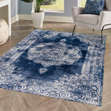 Kelly rosalia Cottage Medallion Area Rug